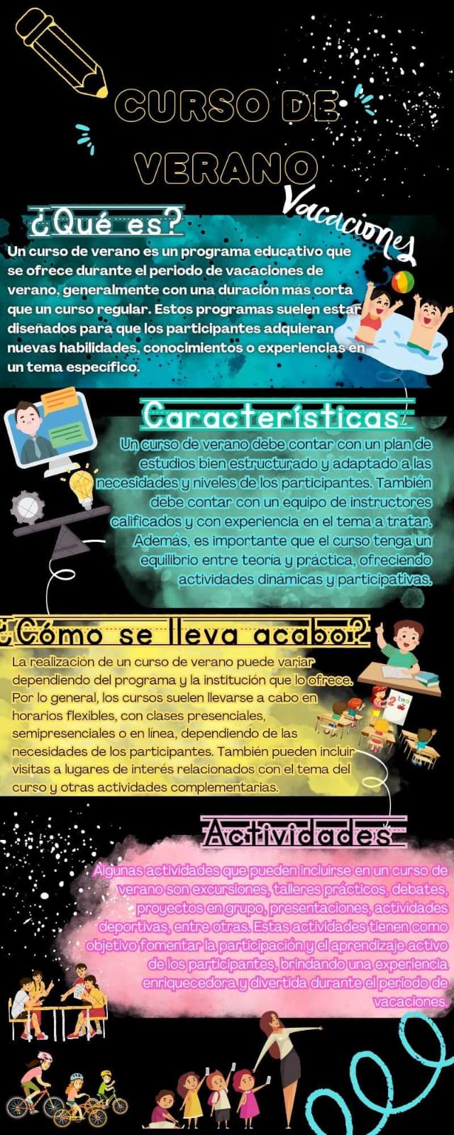 INFOGRAFIA DE CURSO A PASITOS